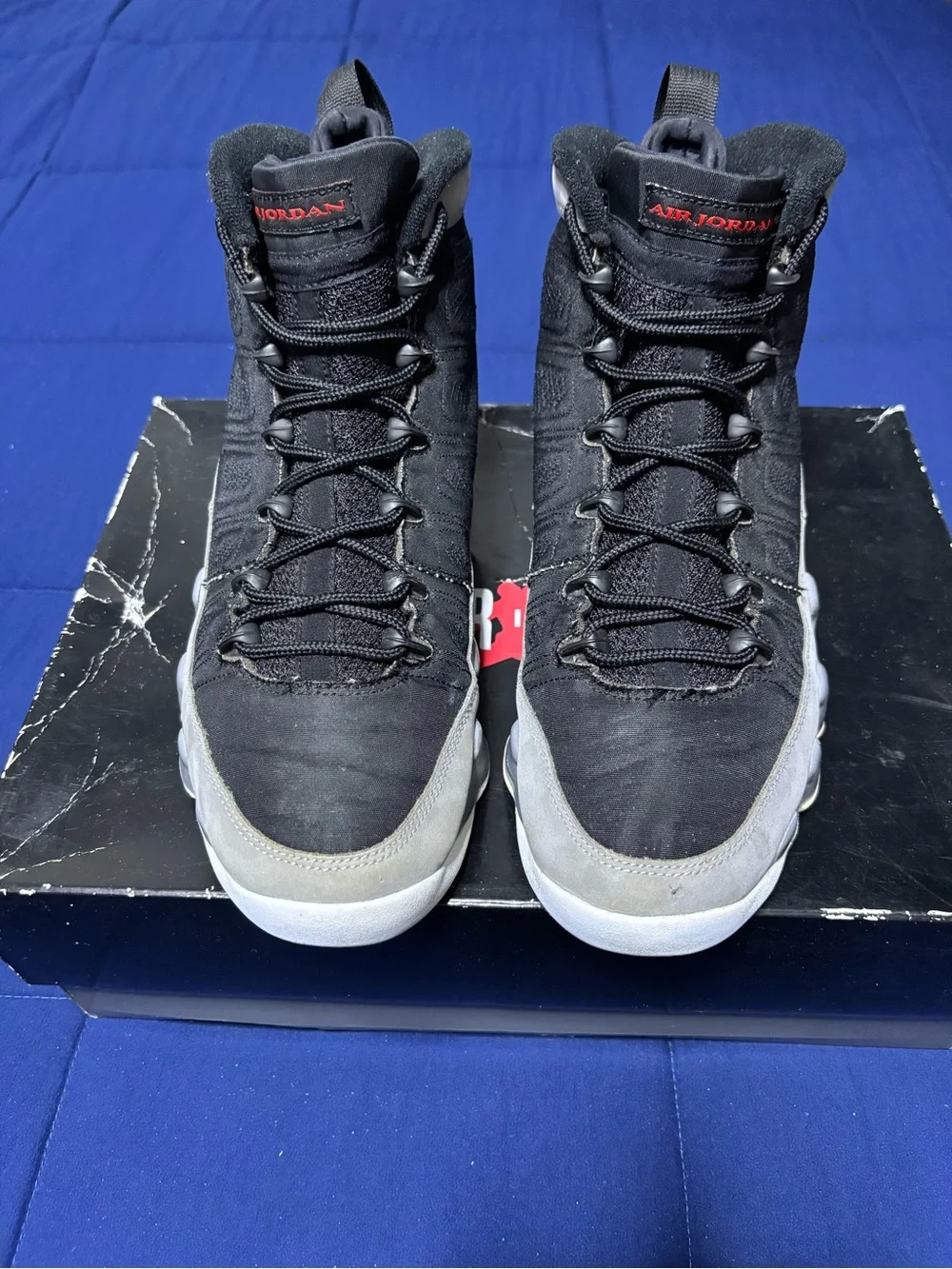 Jordan 9 Retro Particle Grey 2022 Size 12